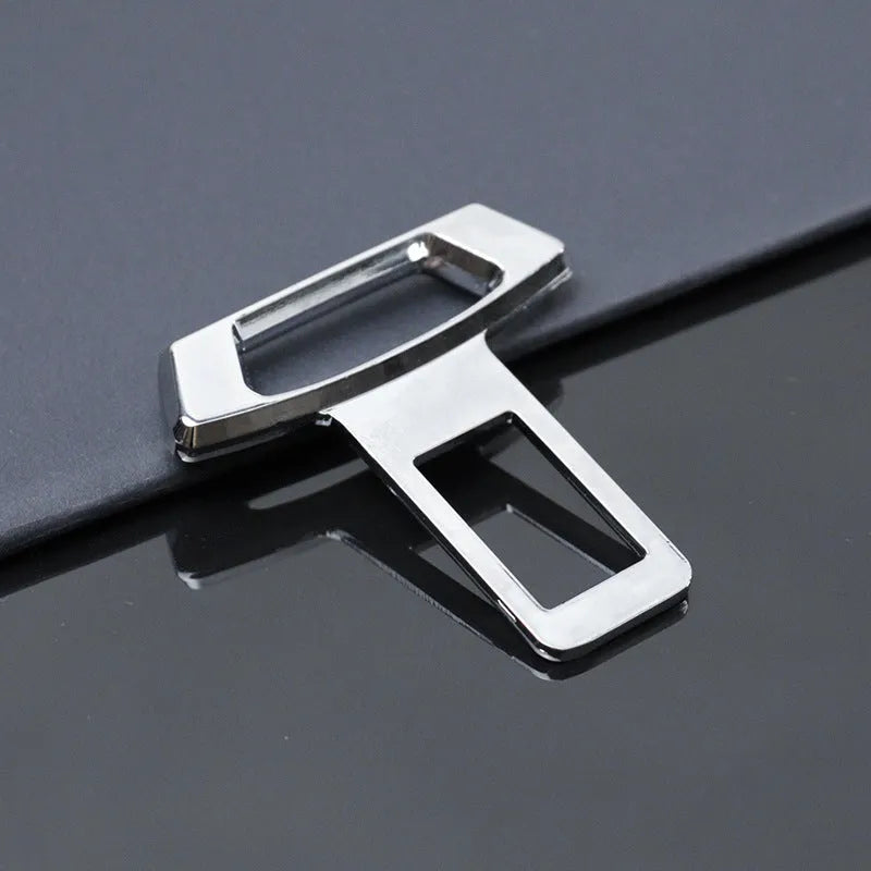 Metal car dashboard silencer insert in matte black, gold, and silver colour options.
