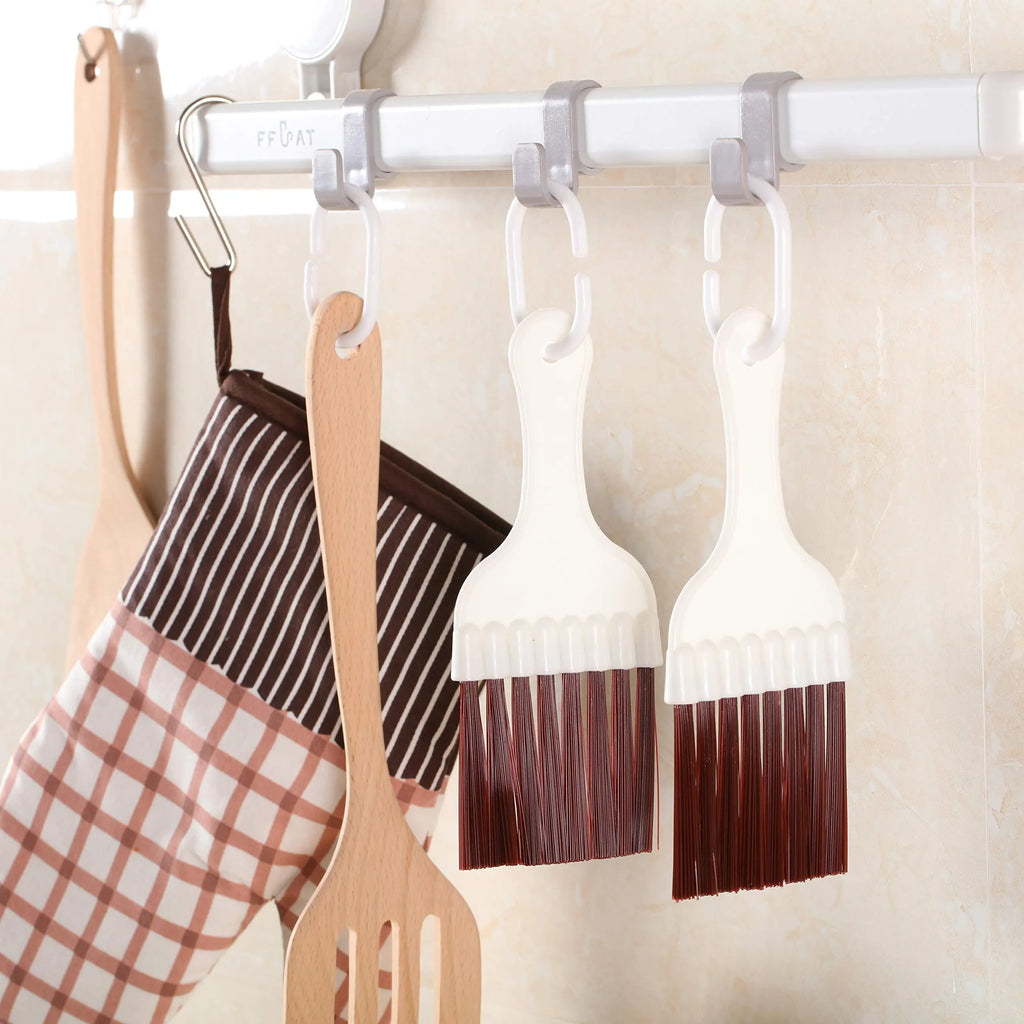 Stainless steel air conditioning fin cleaning brush with metal comb accessory for condenser maintenance
