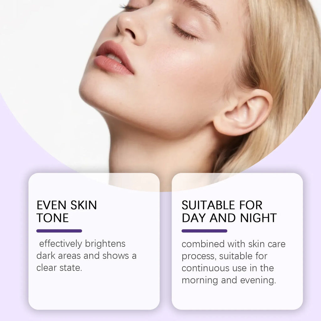Skin care cream tube showing 50g daily moisturiser with water-oil balance and pore refining properties