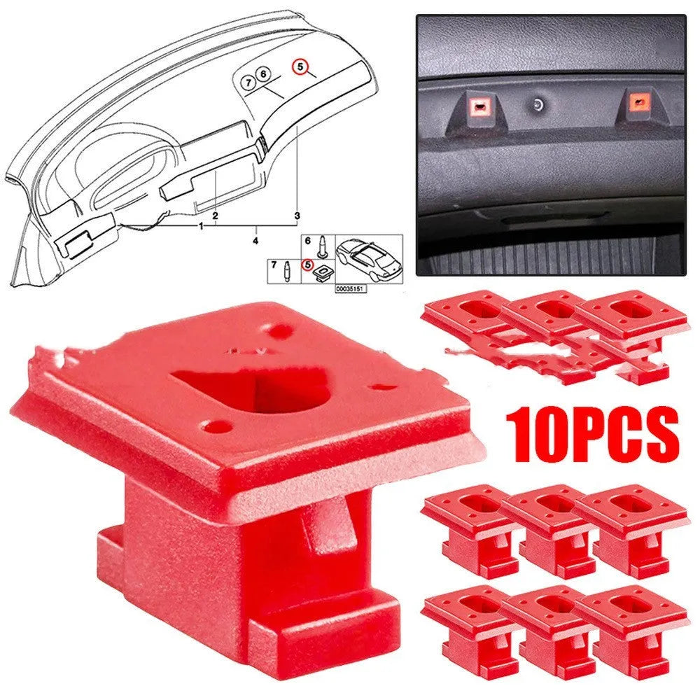 Plastic BMW interior trim panel snap clips for door panels replacement