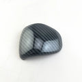Carbon fibre effect gear shift cover for vehicle interior customisation