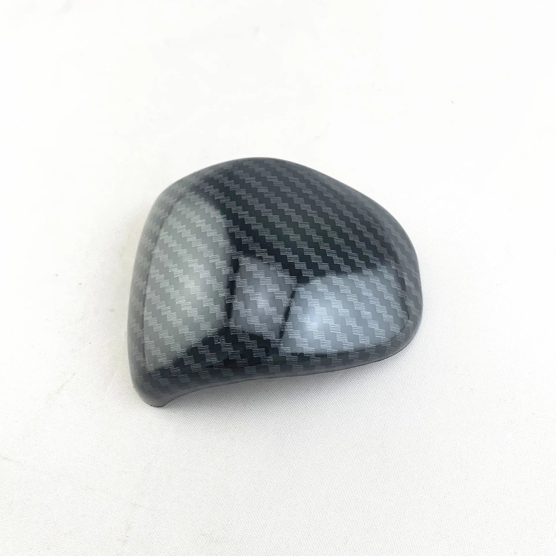 Carbon fibre effect gear shift cover for vehicle interior customisation