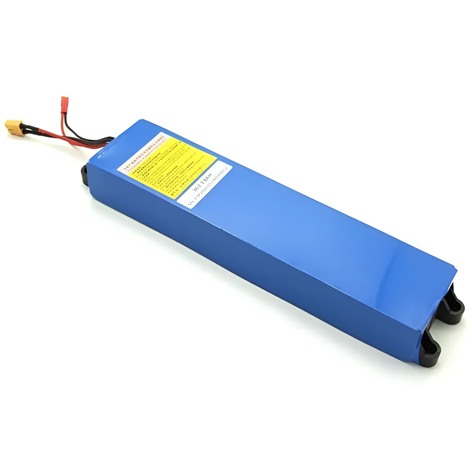 36 volt electric scooter lithium battery pack showing three capacity options: 6.6Ah, 7.8Ah, and 10.4Ah.