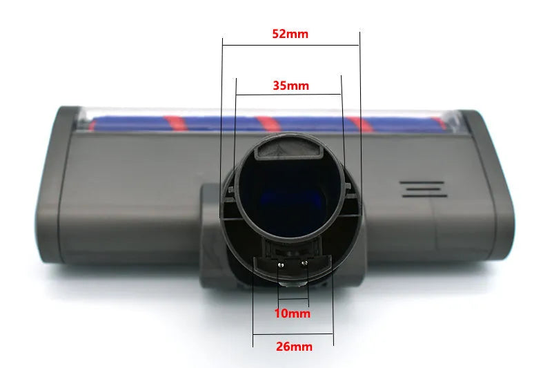 Dyson vacuum cleaner replacement electric floor brush head with soft velvet roller