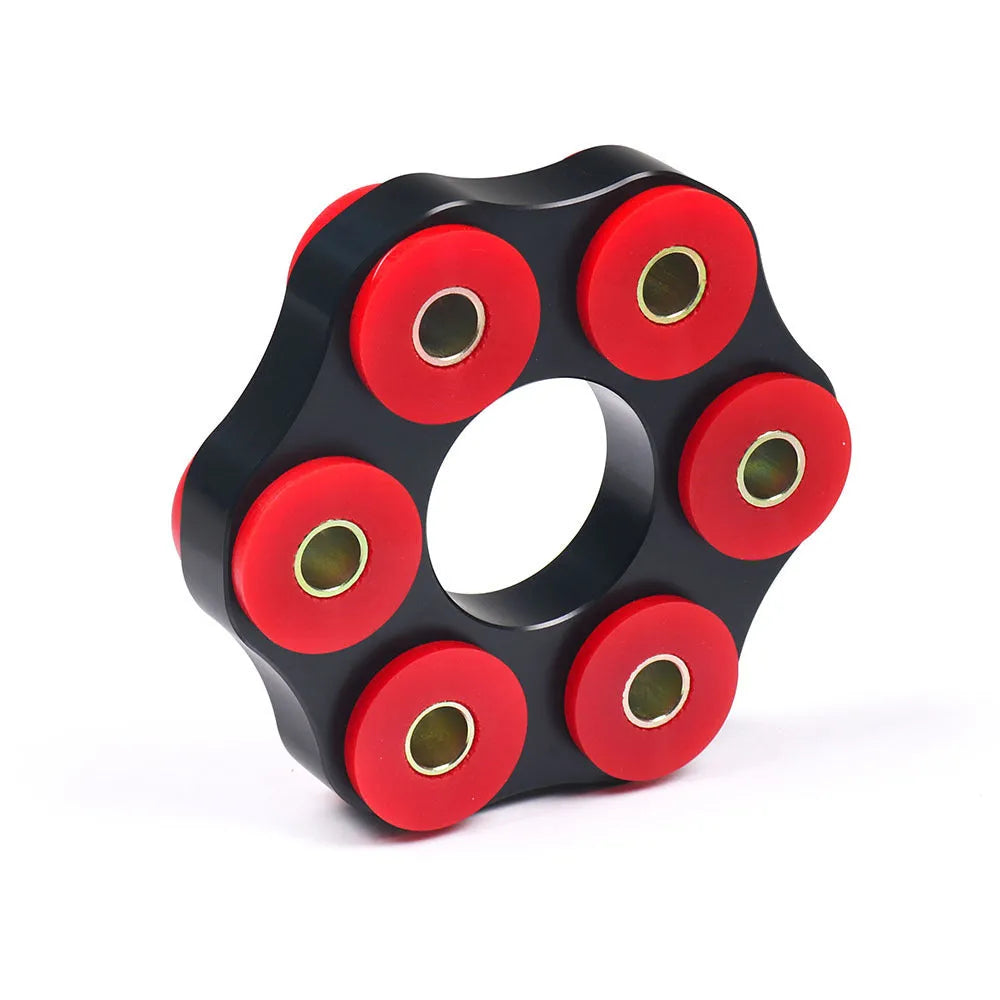 Red polyurethane aluminium drive shaft bracket for BMW E28, E46, E36, E30 M3