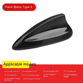 BMW shark fin antenna cover in carbon pattern or piano black finishes
