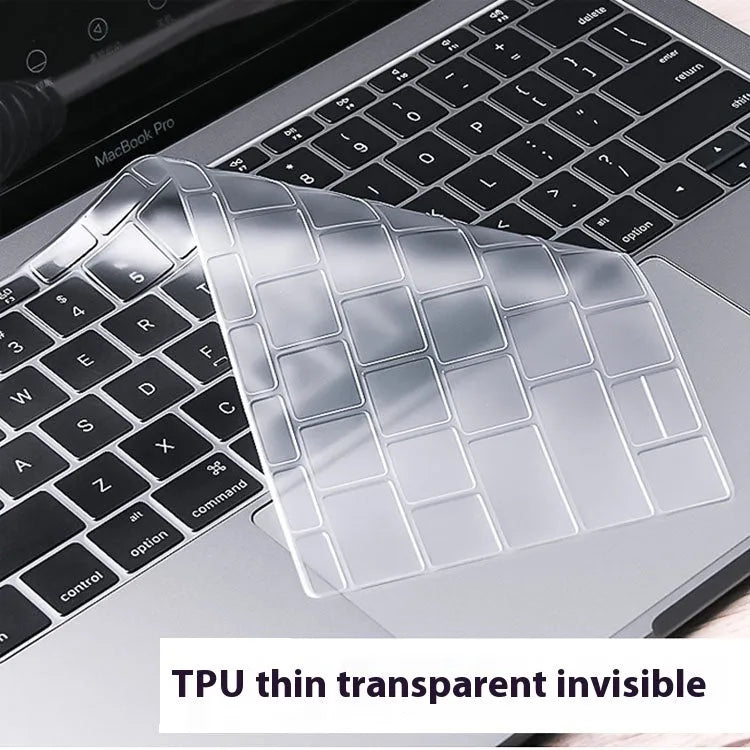 Silicone keyboard cover for MacBook Air11 in grey, with high-definition key legends