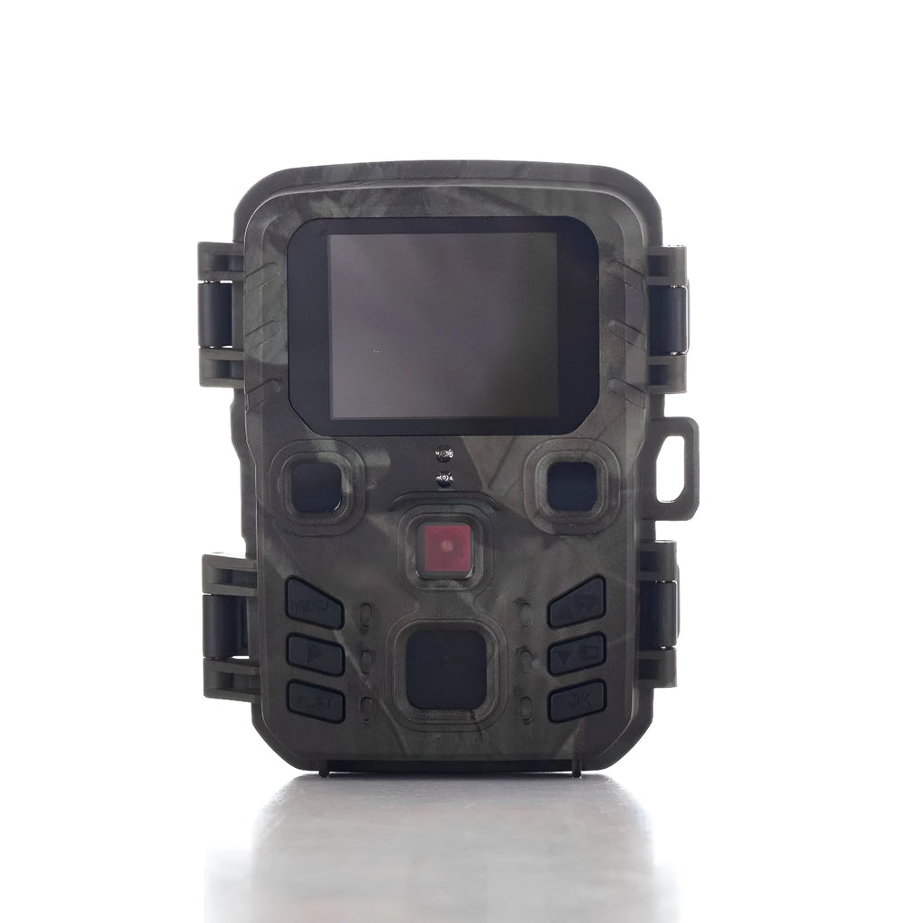 Black plastic infrared night vision monitor with 12MP sensor and TF card slot