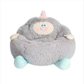 Grey and pink thick plush pet nest beds for cats and dogs in three sizes.