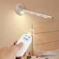 LED night light mirror lamp with remote control for cabinet installation