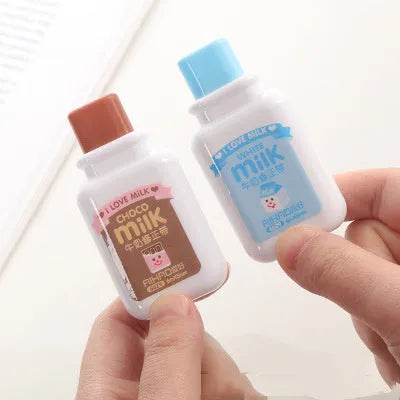 Creative bottle-shaped correction tape with 6m length in colourful design