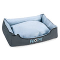Soft pet bed with removable cover in three sizes for dogs and cats during summer
