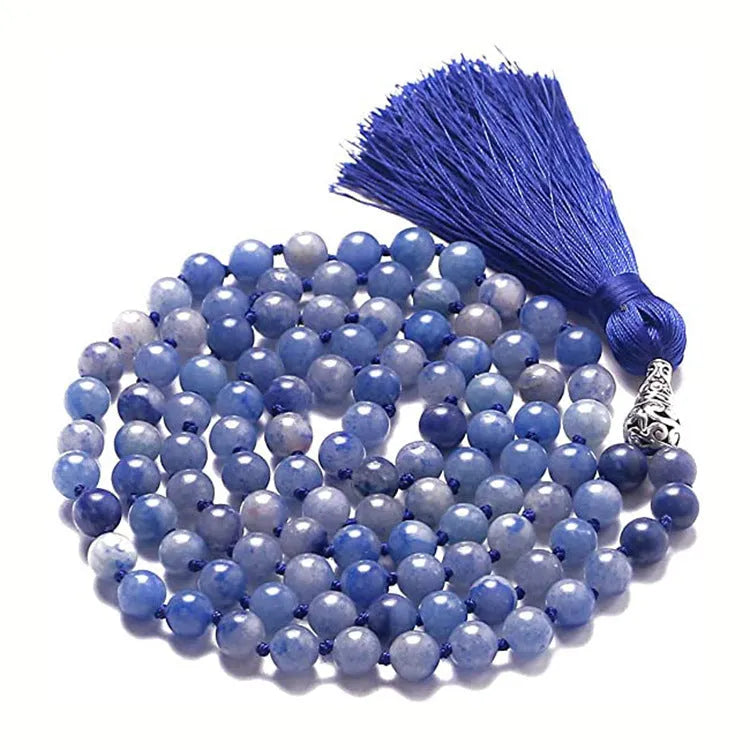 Colourful agate and gemstone tassel necklace with geometry pendant on adjustable 95-100cm chain.
