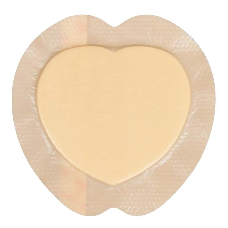Large skin colour silicone gel foam medical dressing sticker for bedsore prevention