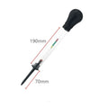 Glass electrohydraulic hydrometer for automobile battery electrolyte density testing