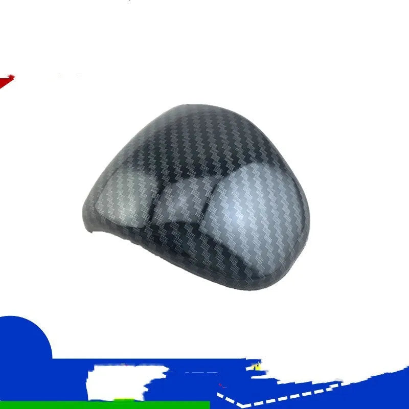 Carbon fibre effect gear shift cover for vehicle interior customisation