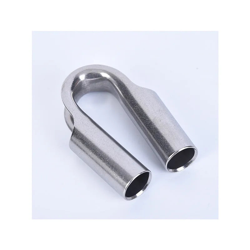 Stainless steel tubular chicken heart sleeve ring for pipes and hoses