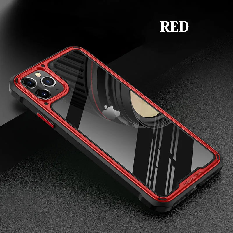 Clear transparent silicone case for iPhone 11, 11 Pro, and 11 Pro Max in multiple colours