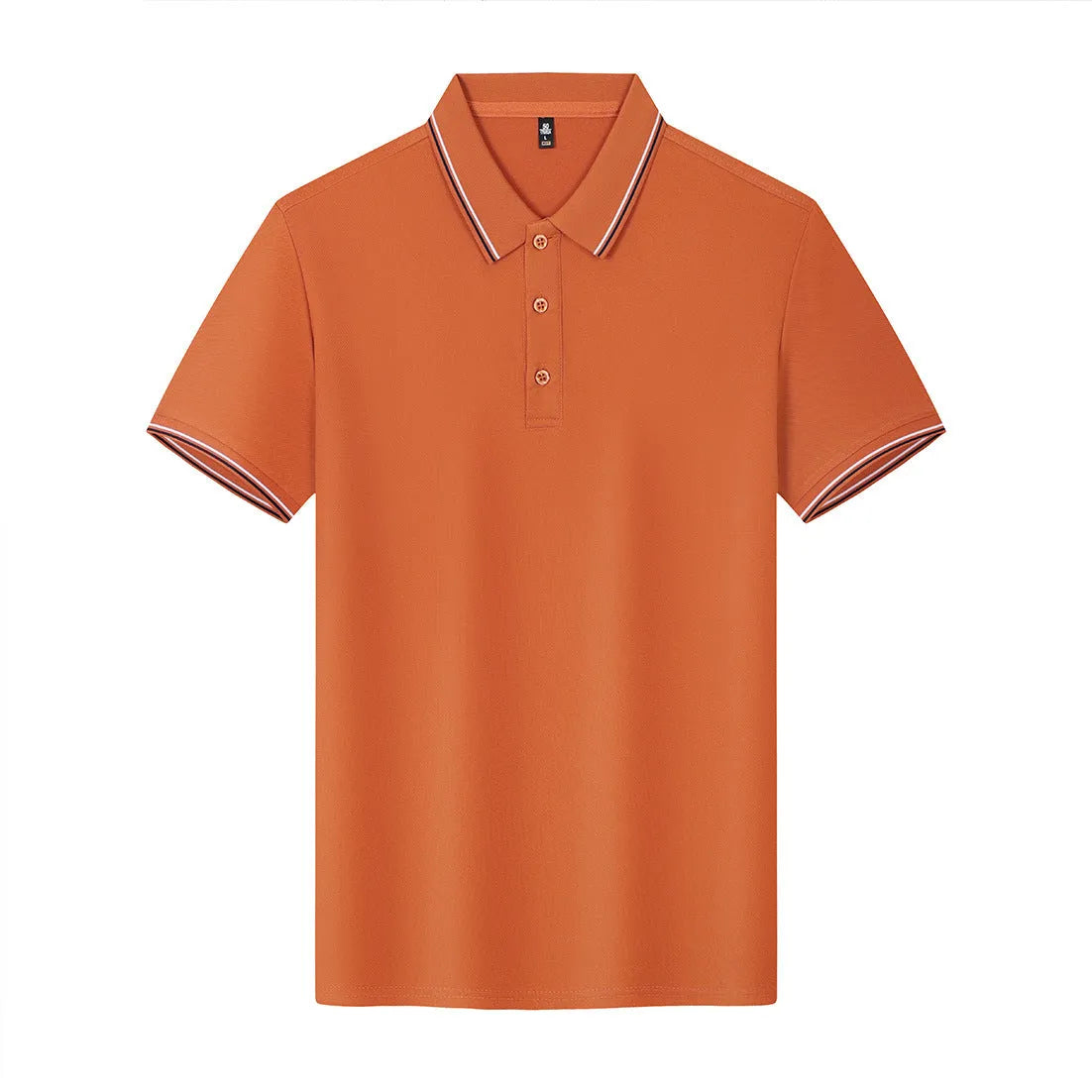 Solona ice-feeling short sleeve polo shirt in light blue, shown flat, highlighting straight cut and fabric texture.