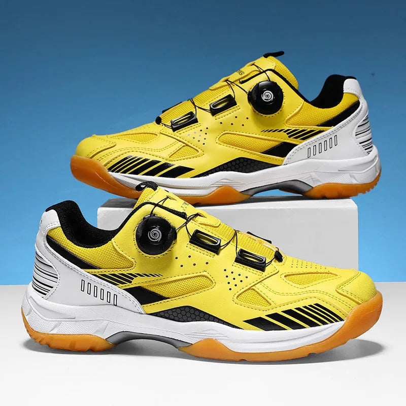 Unisex casual sneakers in microfiber and fabric with flat heel, shown in yellow, black silver, white blue, and white grey colour options.
