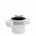 Ceramic white circular wireless charger with multiple ports and international adapters for smartphone charging