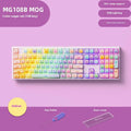 MG108B colour candy cat mechanical keyboard with piano-style keys and Bluetooth connectivity