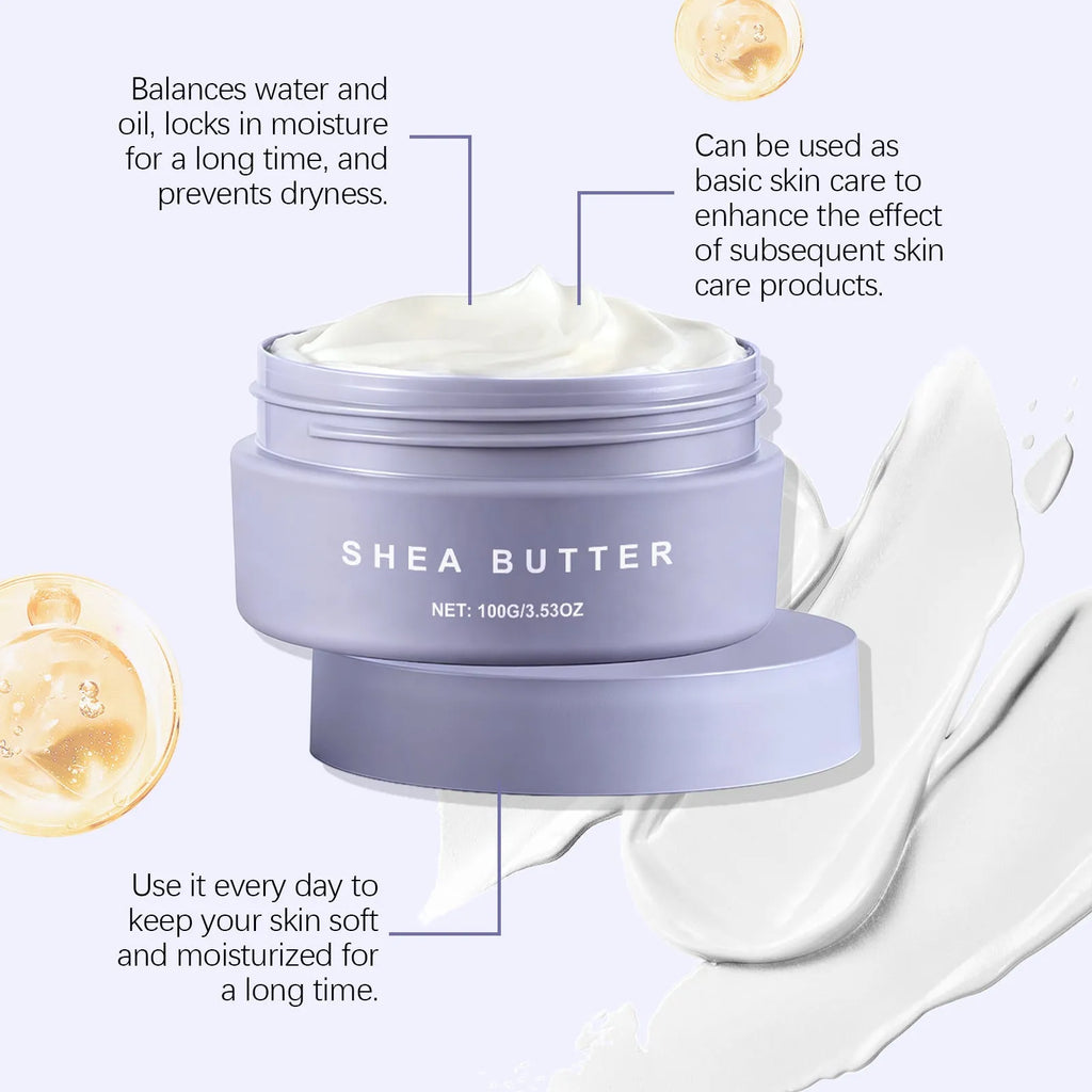 Gentle Shea Butter Moisturising Cream 100g for facial hydration and nourishment