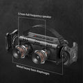 Portable wireless Bluetooth speaker in black with NFC and USB/TF card support
