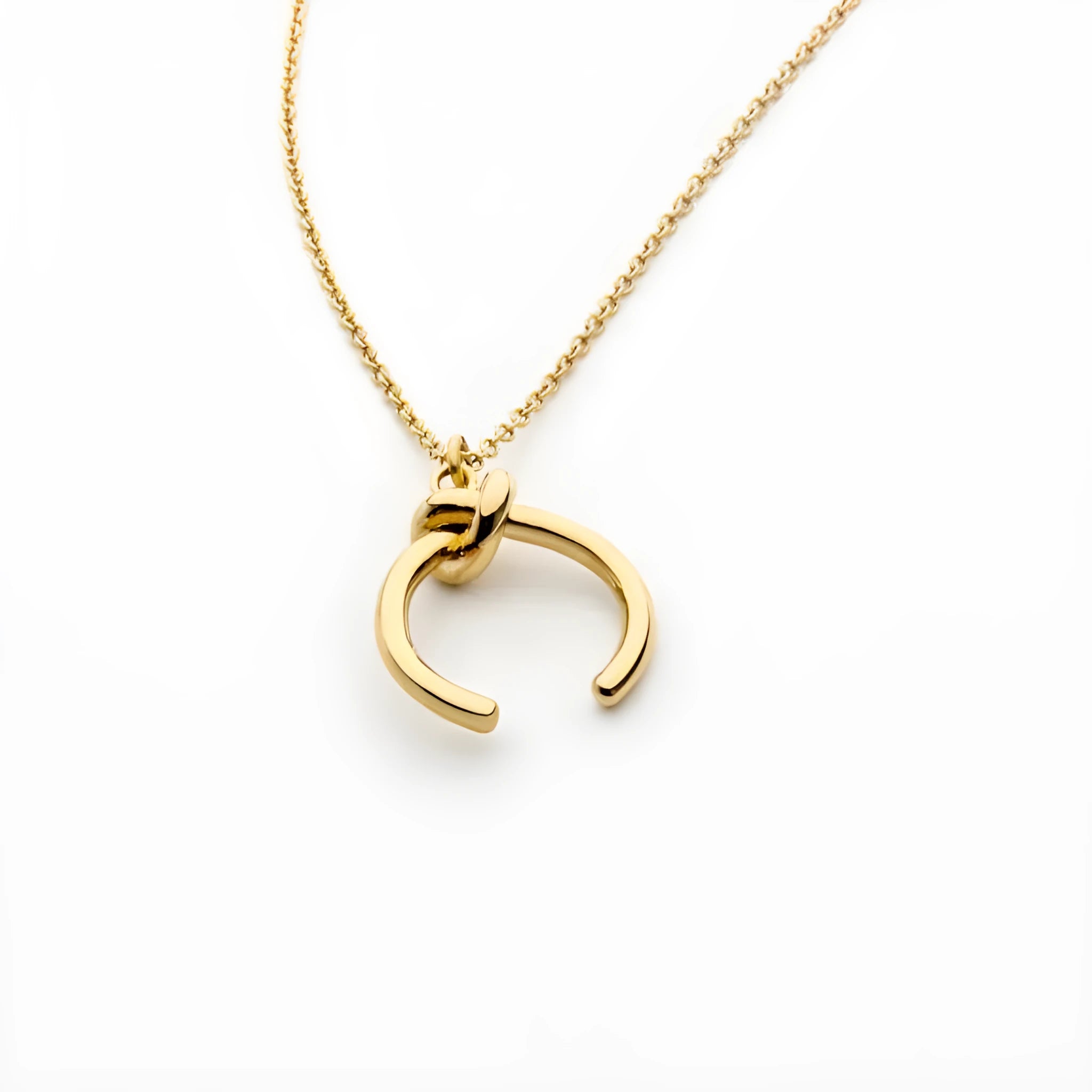 Vintage geometric copper pendant necklace with adjustable cross chain in gold or silver colour