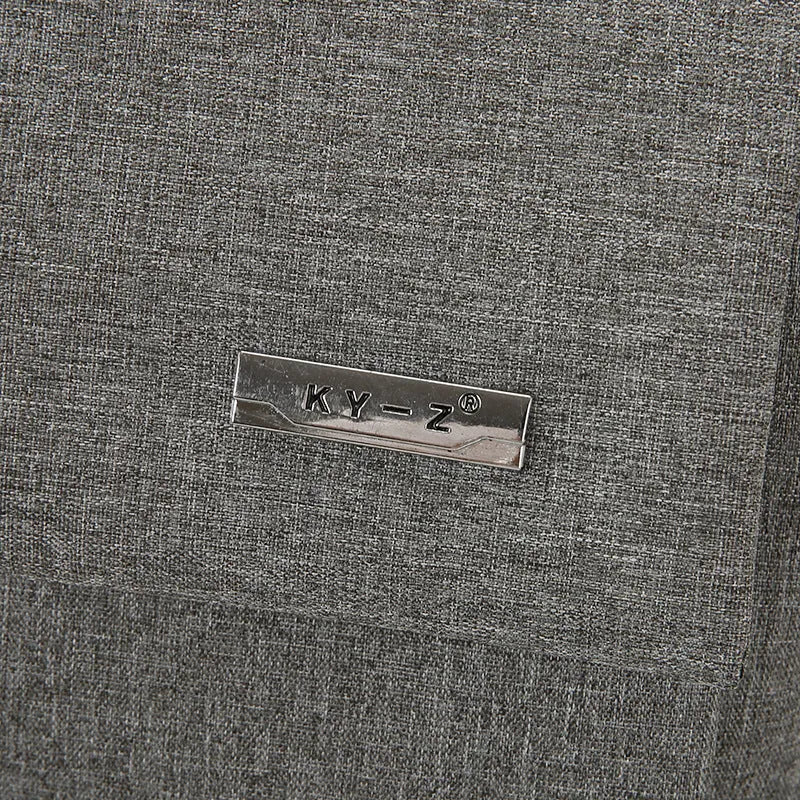 Double shoulder bag in nylon with 15 inch notebook PC compartment, available in black, blue, gray, and red