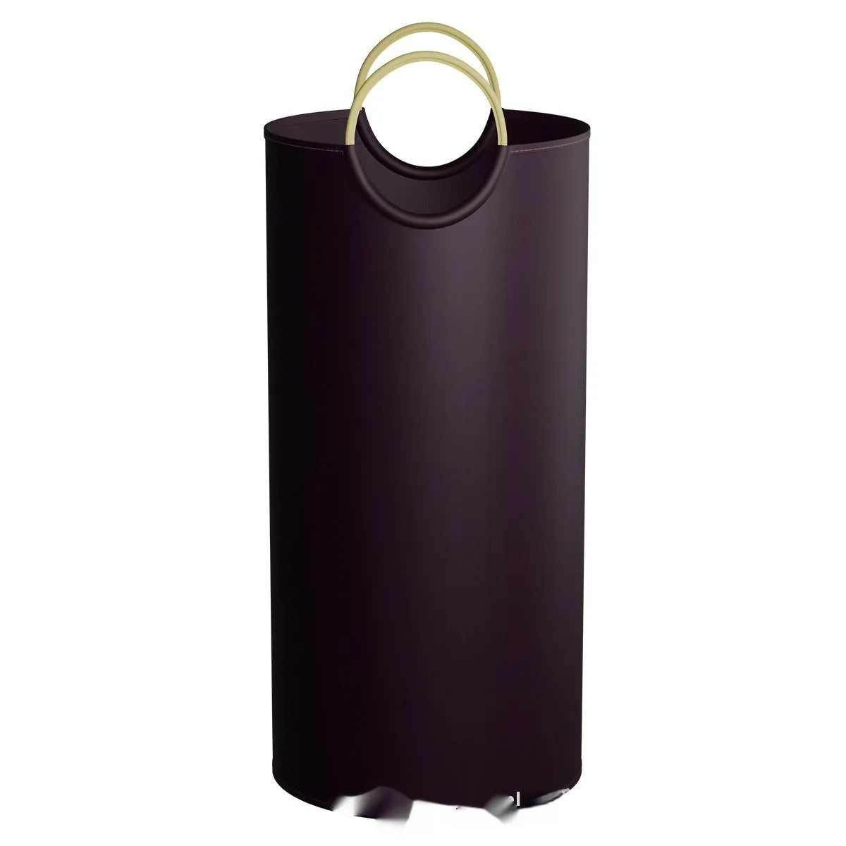 Round portable plastic trash can for office, outdoor and activity use.