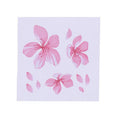 Cherry blossom floral pattern car sticker in PVC vinyl for vehicle decoration