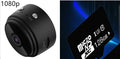 A9 WiFi smart sports HD DV camera with night vision, black casing, and compact 45x45x50mm size