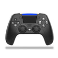 Bluetooth wireless gamepad ABS material 16x12.3x6.8 cm black white for PS4 Android PC