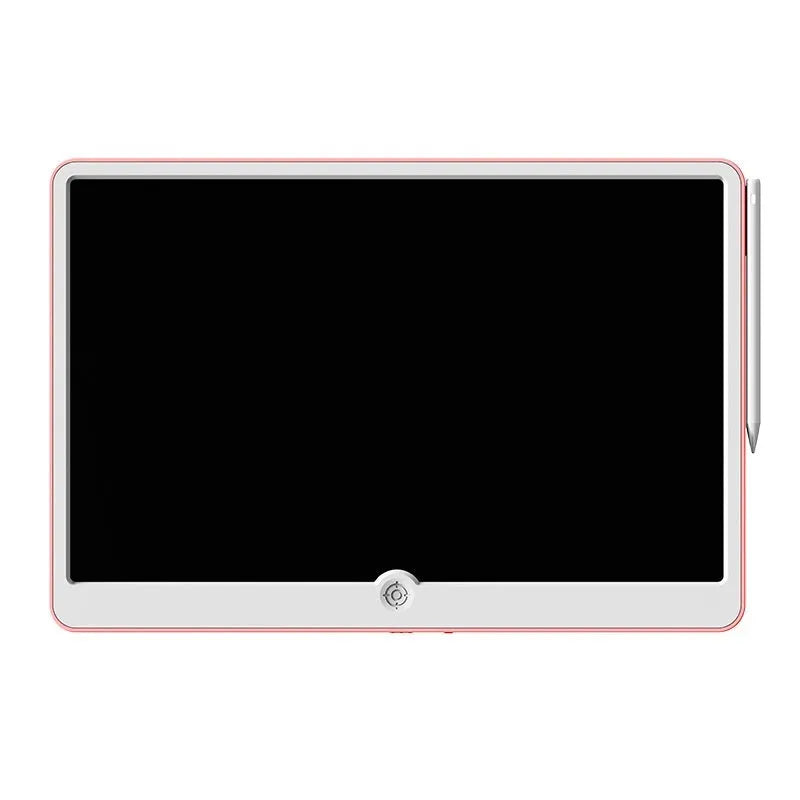 19-inch LCD children's drawing board in blue and white or pink and white colour options with stylus