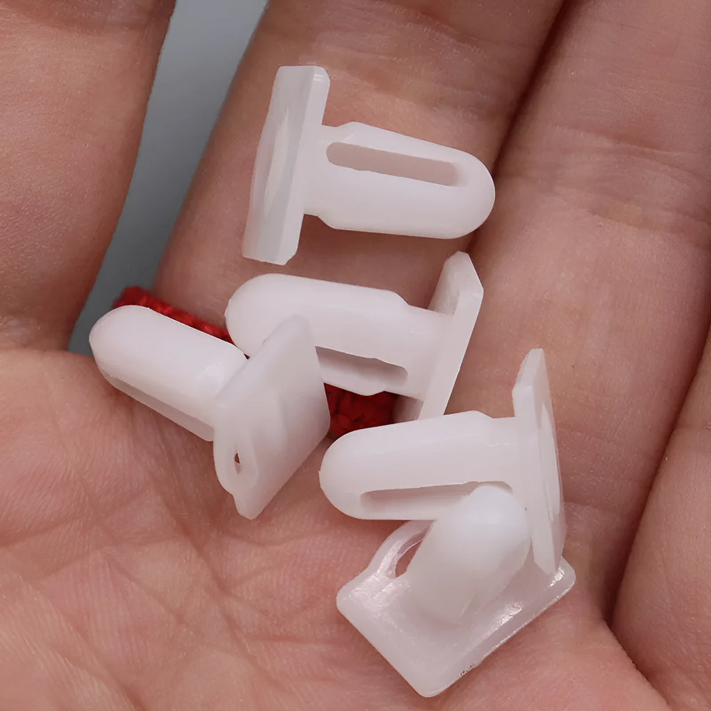 60-piece pack of D318 colour automobile plastic glue nails and buckles for car interior trim