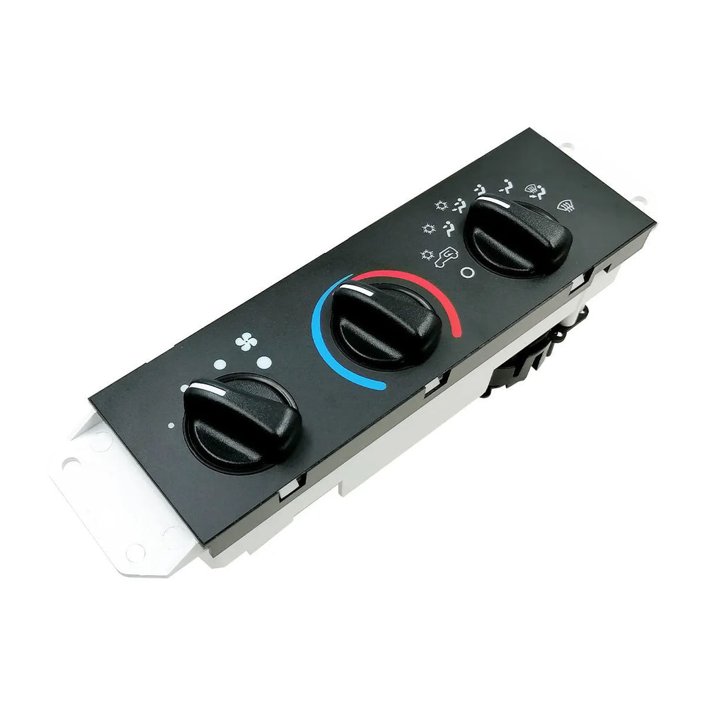 Black automotive air conditioning control panel for Jeep Wrangler 2005-2006 models OE 55056558AA