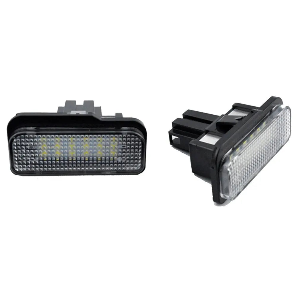 Mercedes Benz LED licence plate light with 18 SMD beads in polycarbonate housing for W203 W211 W219 R171 models