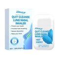 Quit Cleanse Lung Nasal Inhaler device with 1.8ml capacity for smoking cessation.