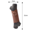 Large branch-shaped dog chew toy for aggressive chewers with bacon flavour