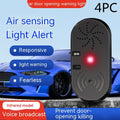 Black car door reminder device with infrared sensor for vehicle safety alerts