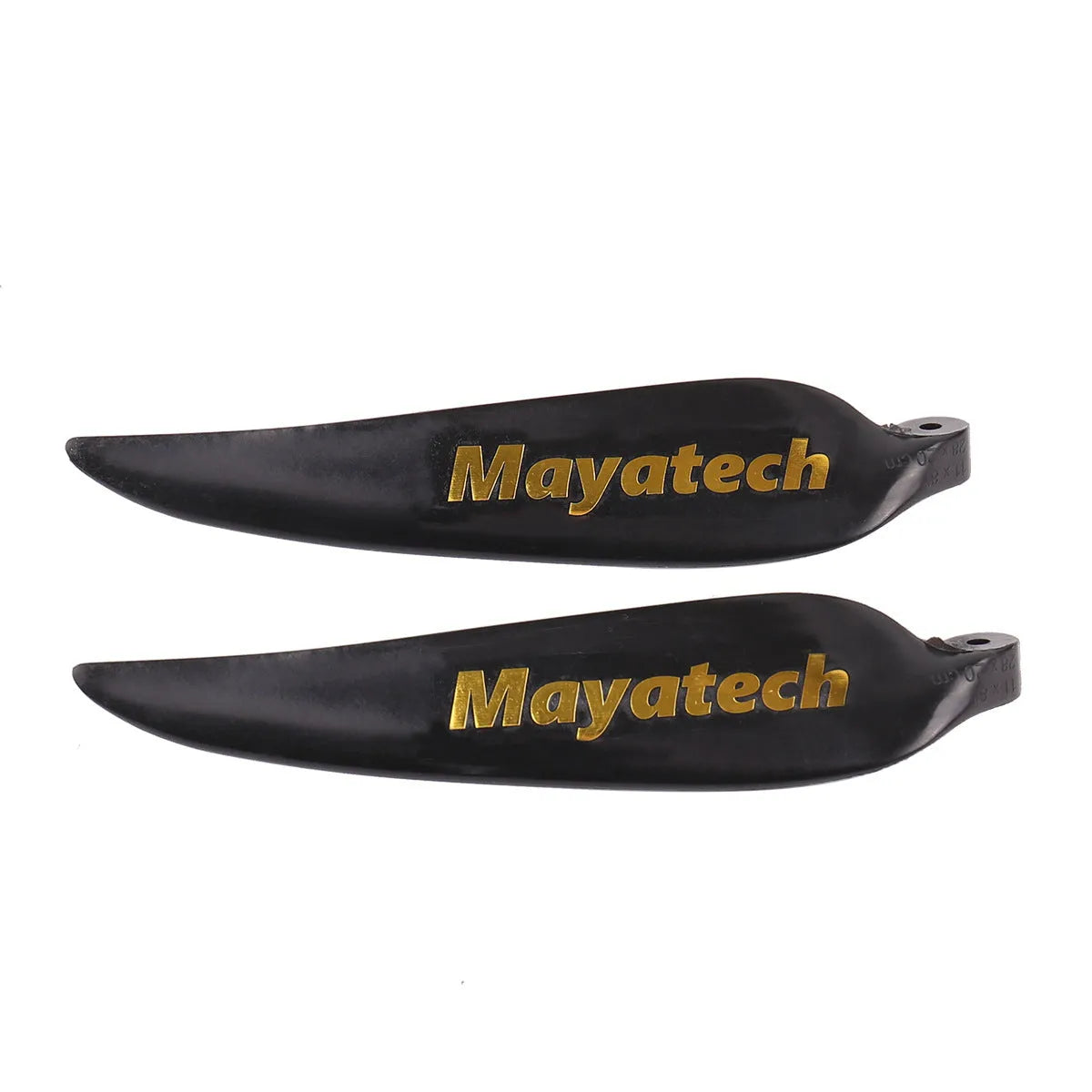 Black plastic quick-disassembly noise reduction paddle fittings for gliding sports, measuring 12cm by 6.5cm.