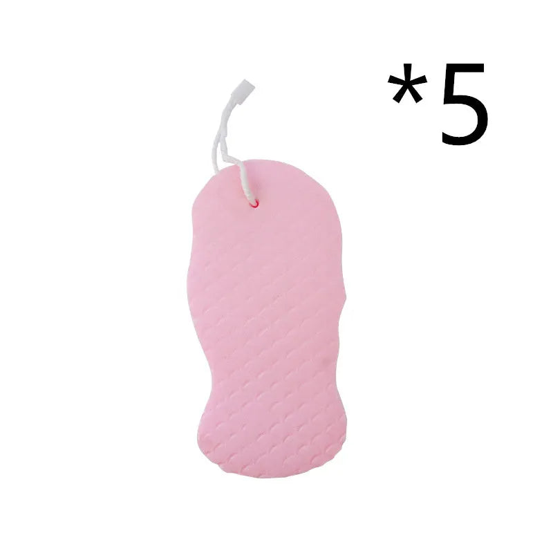 3D fish scale pattern bath sponge in white, grey, pink or light blue