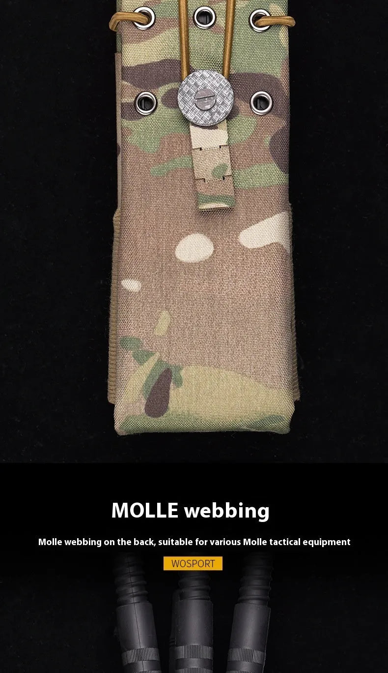 Universal walkie-talkie storage bag in BCP colour for MPU5 PRC 163 models
