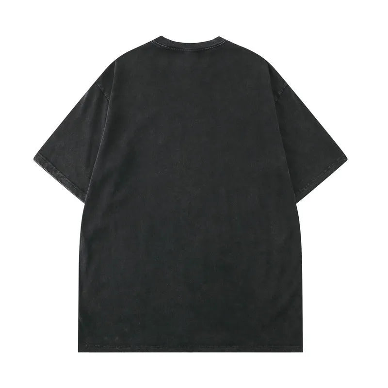 Men's direct injection graphic craft cotton t-shirt in colour XT22, front view, simple style