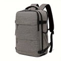 Large capacity nylon luggage backpack for men in black, pink, dark grey or light grey with waterproof anti-theft features