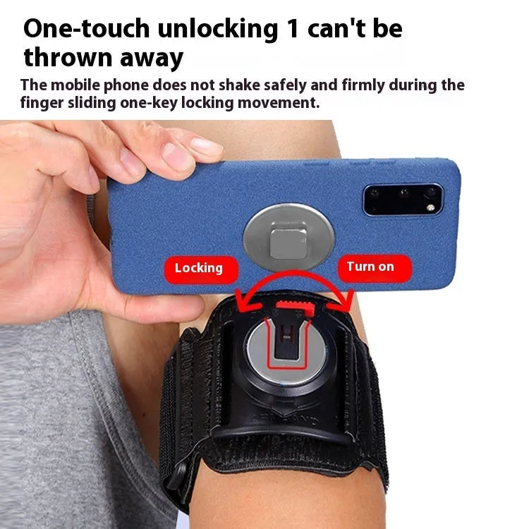 Mobile phone arm bag wrist strap for takeaway driving and outdoor sports activities