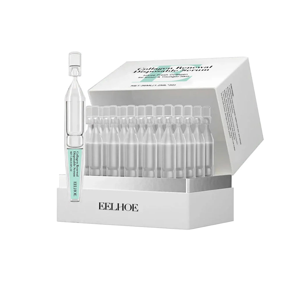 Box of 30 single-use pouches of moisturising contact lens care solution.