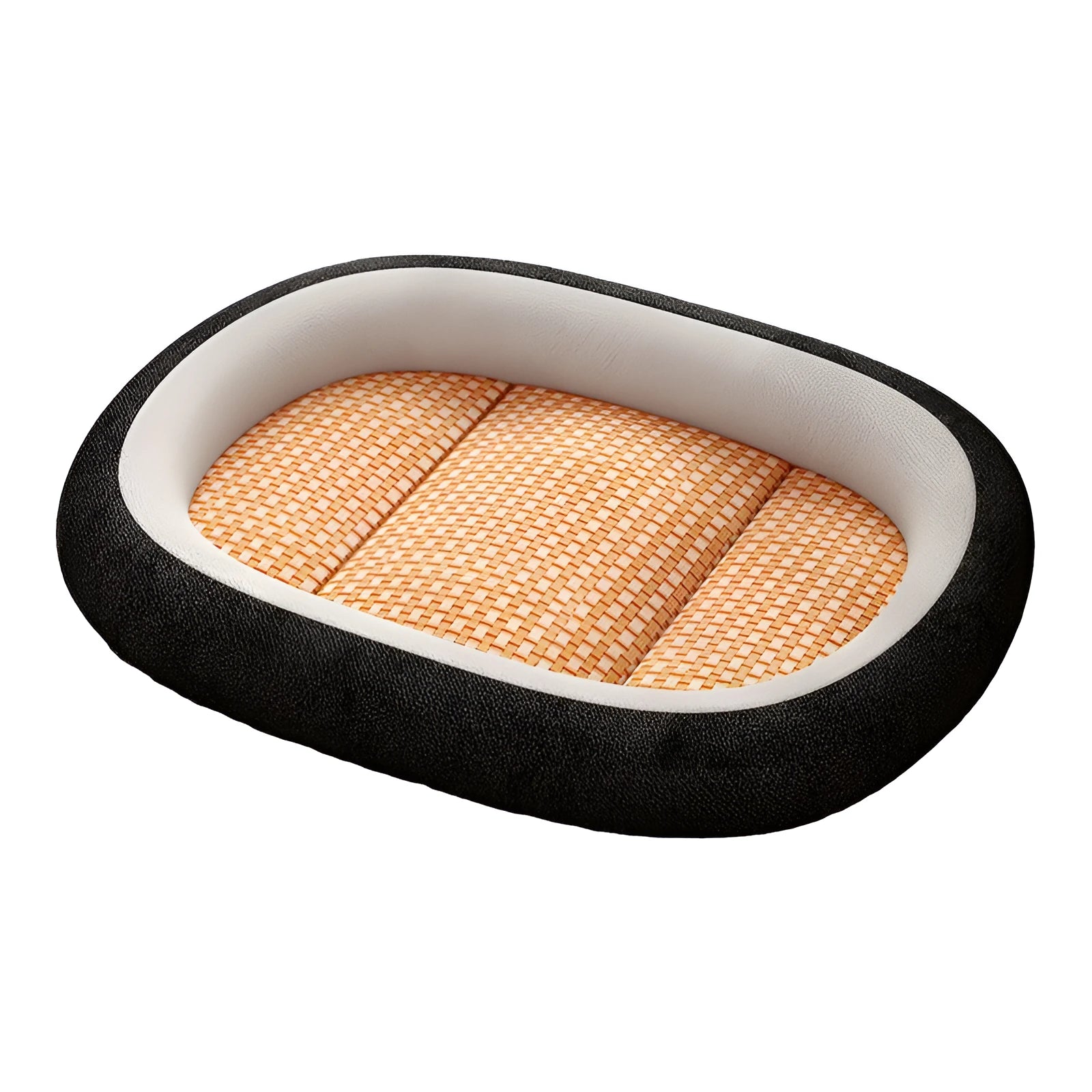 Detachable pet dog bed with removable cover in assorted colours and sizes