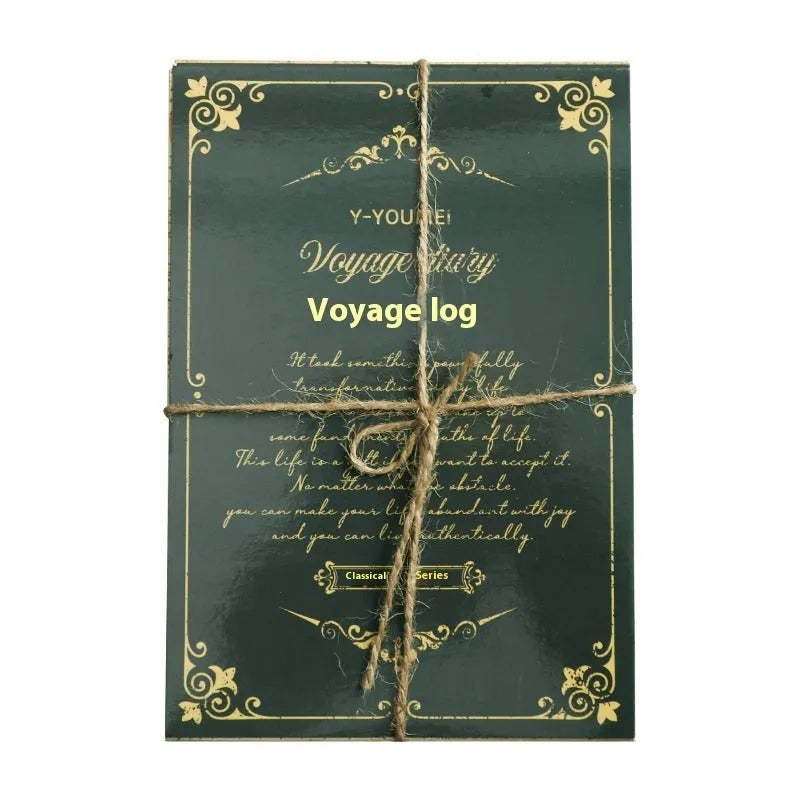Retro classical letters paper decoration for diary and journal embellishment in vintage colours